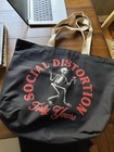 Social Distortion Tote Bag And Ashtray Band Logo