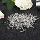500pcs 4 X 8mm Small Screw Eye Pins For Jewelry Making  Mini Eyelets Threaded Cl