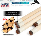 58 Inch 19oz 20oz Maple Billiard Stick Pool Cue Set 13mm Tip  Hardwood Canadian