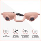 Super Sunnies Evo Flex Tanning Goggles - Fda Compliant Tanning Glasses - Uv   