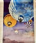 Albuquerque International Balloon Fiesta 1986 Vintage Poster Souvenir Aviation
