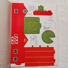 Vintage Whitman Tiny Farm Paper Punch-out Book Playset Unpunched Complete