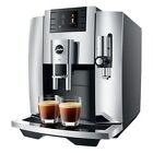 Jura E8 Chrome Automatic Espresso Machine With 17 Programmed Specialties