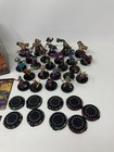 World Of Warcraft Miniatures Game Collection Lot W  Game Mat 24 Figures 9 Bases