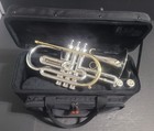 Vintage Getzen 800s Series Professional Cornet  2 Mouthpieces   Protec Case
