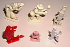 Lot - Notable Figures Gumball Cracker Jack Cereal Charms   Prizes Marked 16 Pcs