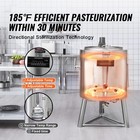 Commercial Milk Pasteurization Machine 100l Pasteurizer For Milk Sterilization