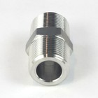 1  Npt Male X 1  Npt Male Hex Nipple Pipe Adapter Stainless Steel 304