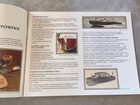 Century Boat boats 1982 Original Sales Brochure mint Condition coronado resorter