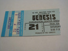 Genesis 1978 Concert Ticket Stub Dallas Center Texas Phil Collins Ephemera Usa