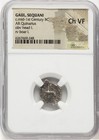 Ngc Ch Vf Celtic Gaul Sequani France 50 Bc  Julius Caesar Silver Quinarius Coin