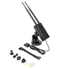 V5 Black Case Dual Fans W  Suction Cup For Pi 4   Pi 5 Stratux Ads-b Ahrs Gpyes