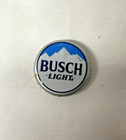 Lot Of 100 Busch Light Beer Bottle Caps No Dents White With Light Blue Sky