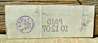 Ca 1907 Goldfield  Nevada Nv  John S  Cook Bank Co   t  L  Foley  Early Check