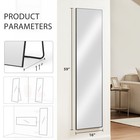 Rect Full Length 59 x16 mirror With Stand