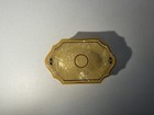Vintage Pyramid Celluloid Trinket Box powder jewelry Box -marbled Celluloid Top