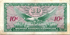 Series 641 10 Cents Military Payment Certificate
