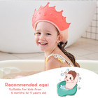 Shower Cap Children  Baby Safe Shampoo Cap  Baby Adjustable Shampoo Protection 