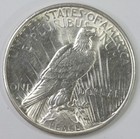 1934-d Usa  1 Peace Silver Dollar Nice Almost Uncirculated