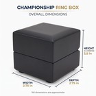Amoh Wooden Box With Light Regular Size  Size