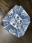 Gorgeous Antique Japanese    bird On Blossom Tree    Large Serving Bowl  Heavy 