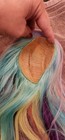 Beautifully Custom Unicorn American Girl Doll Wig Size 10-11 Deluxe Luxury