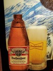 Rare Vintage 1988 Budweiser Beer Lighted Advertising Sign With Bull Elk