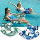 Gmox 2 Pack Pool Floats Adult  Inflatable Pool Float Loungers For Adults