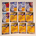 Lot Of 12 1995 Fleer Marvel Universe Metal Cards