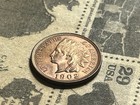 1902 1c Indian Head Cent Rb Uncirculated High Grade Coin Red brown Ships Free