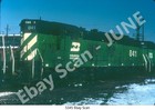 Lot 2 Original Slides-bn  burlington Northern   Emd Sd9s  834  841 W c s Letters