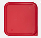 Cambro Medium Polyethylene Square Lids  Fits 6 And 8 Qt  Containers  1-pack 