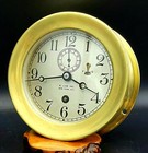 Rare Antique Chelsea Ww1 Brass Ships Clock 6  Dial U s  Navy Circa 1910 s   