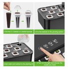 Tiltop 12 Pods Hydroponics Growing System Indoor Herb Garden 36w Led Grow Light