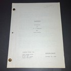 Bulletproof 1986 Gary Busey Action Movie Script   Unmade Bulletproof Script Coa