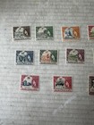 Basutoland Stamps Scott 46-56  Mint H Vf Complete Set Queen Elizabeth 2