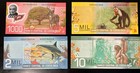 Costa Rica Set 4 Pcs  1000 2000 5000 10000 Colones Animals Unc  1 Polymer Note 