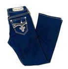 Rock Revival Jeans Easy Boot Yui Denim Dark Wash-women   s 30    Waist