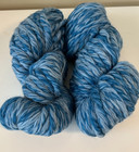 2 Skein Jumbo Novelty Peru Soft Alpaca Wool Yarn Mix 7 4oz 200gr 814 Blues Mix H