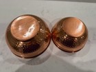 Hammered Copper Bowls Set Of 2 Made In India