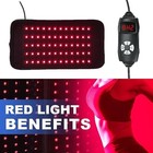 Led Red Light Therapy Pad Infrared Mat Device Back Full Body Muscle Pain Relief