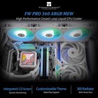 Thermalright Fw Pro 360 Argb Mew-360mm Aio Cpu Liquid Cooler ips Lcd Screen With