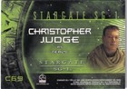 Stargate Sg-1 Costume Card C69 Christopher Judge As Teal c