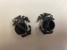 Ega004p 1930s Usmc Officer s Bronze Pin Back Ega Eagle Globe Anchor  Pair R5b
