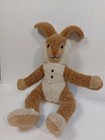 23  Vintage 1983 Dakin Brown   White Bunny Rabbit Plush Stuffed Bunny