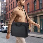 15  -17  Laptop Bag Case Computer Sleeve W  Shoulder Strap For Hp Lenovo Macbook