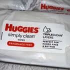 Huggies Snug   Dry Diapers Size 3 And Simply Clean Wipes Fragrance Free Bundle