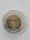 Tropicana  - Las Vegas   20 Silver Strike Token   24k Hge    999 Fine Silver