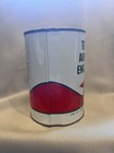 Full Texaco Aircraft Engine Lubricating Oil 1 Quart Can Sae 30 Gas   Oil Theme