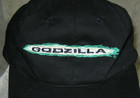Vintage 1998 Godzilla Movie Hat Adjustable Cap Promo Size Does Matter Kc Caps
